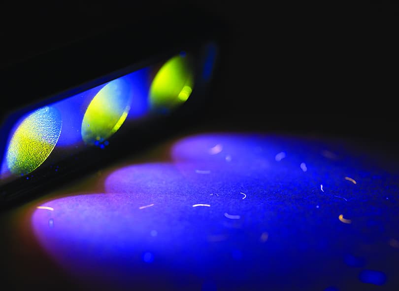 UV vlakna